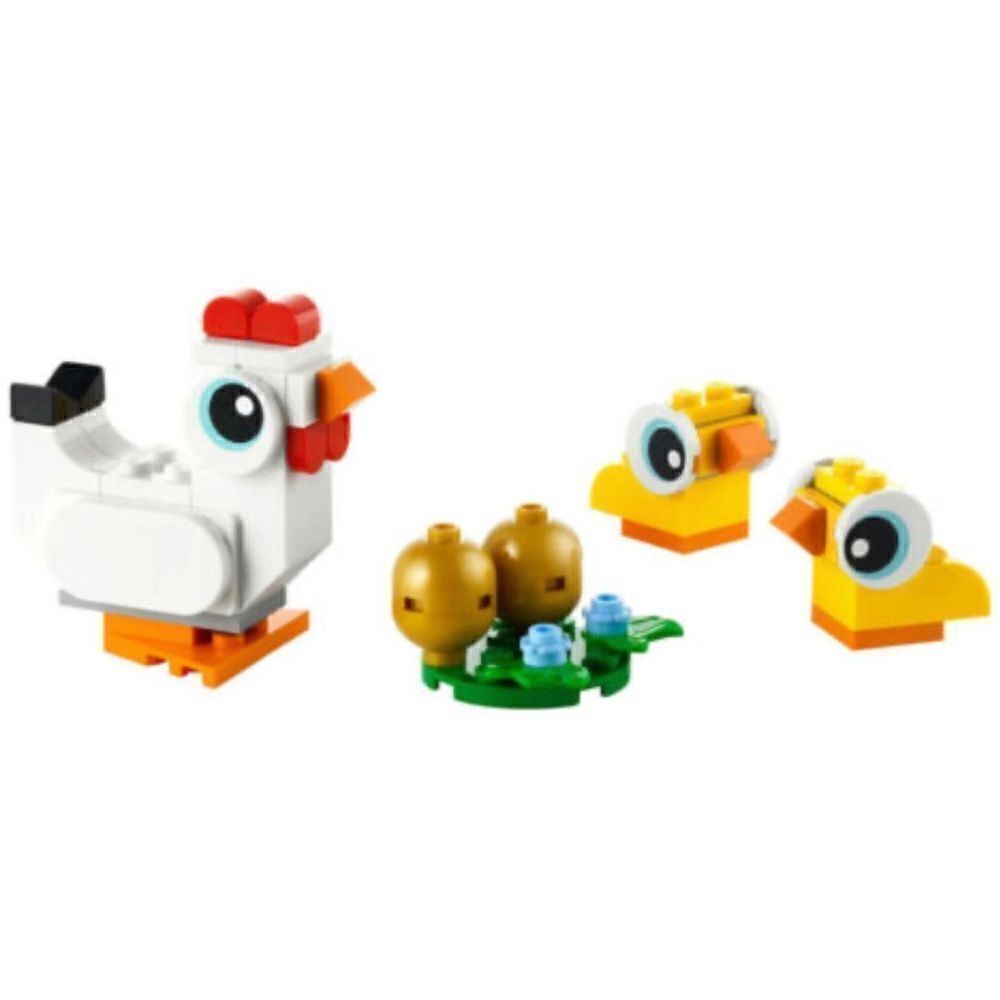 Lego Creator 30643 Spring Easter Chicken Chicks Polybag Set NEW & SEALED - 2023 - Picture 2 of 10